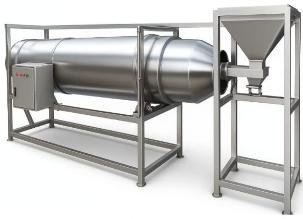 Rotary Roaster with Electric Heater manufactured by ARF Industries, Noida